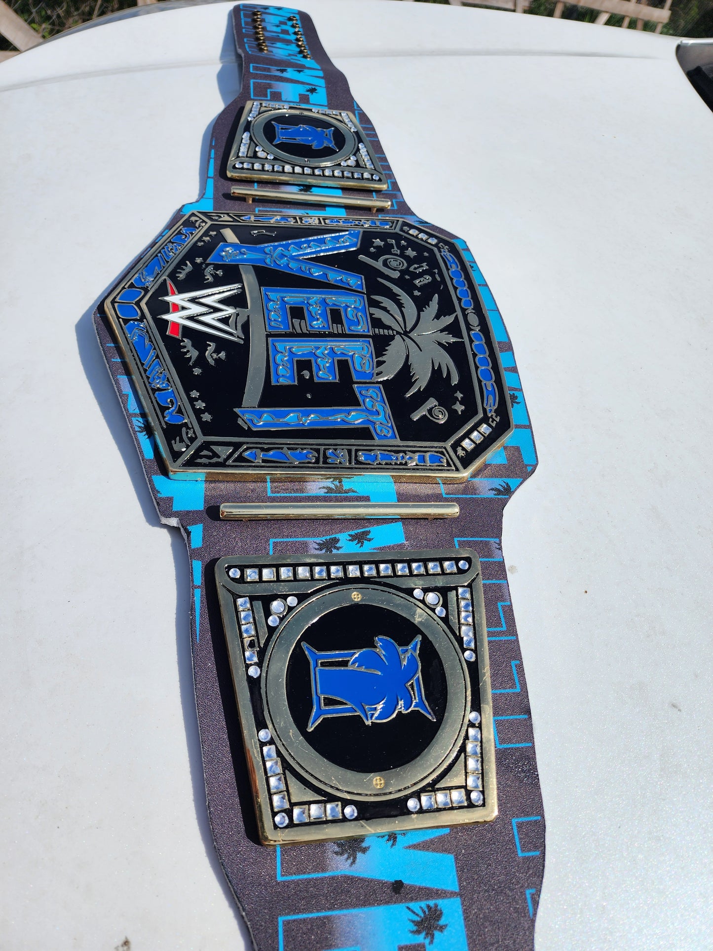 New YEET Heavyweight Wrestling Championship Title Belt Replica 4MM