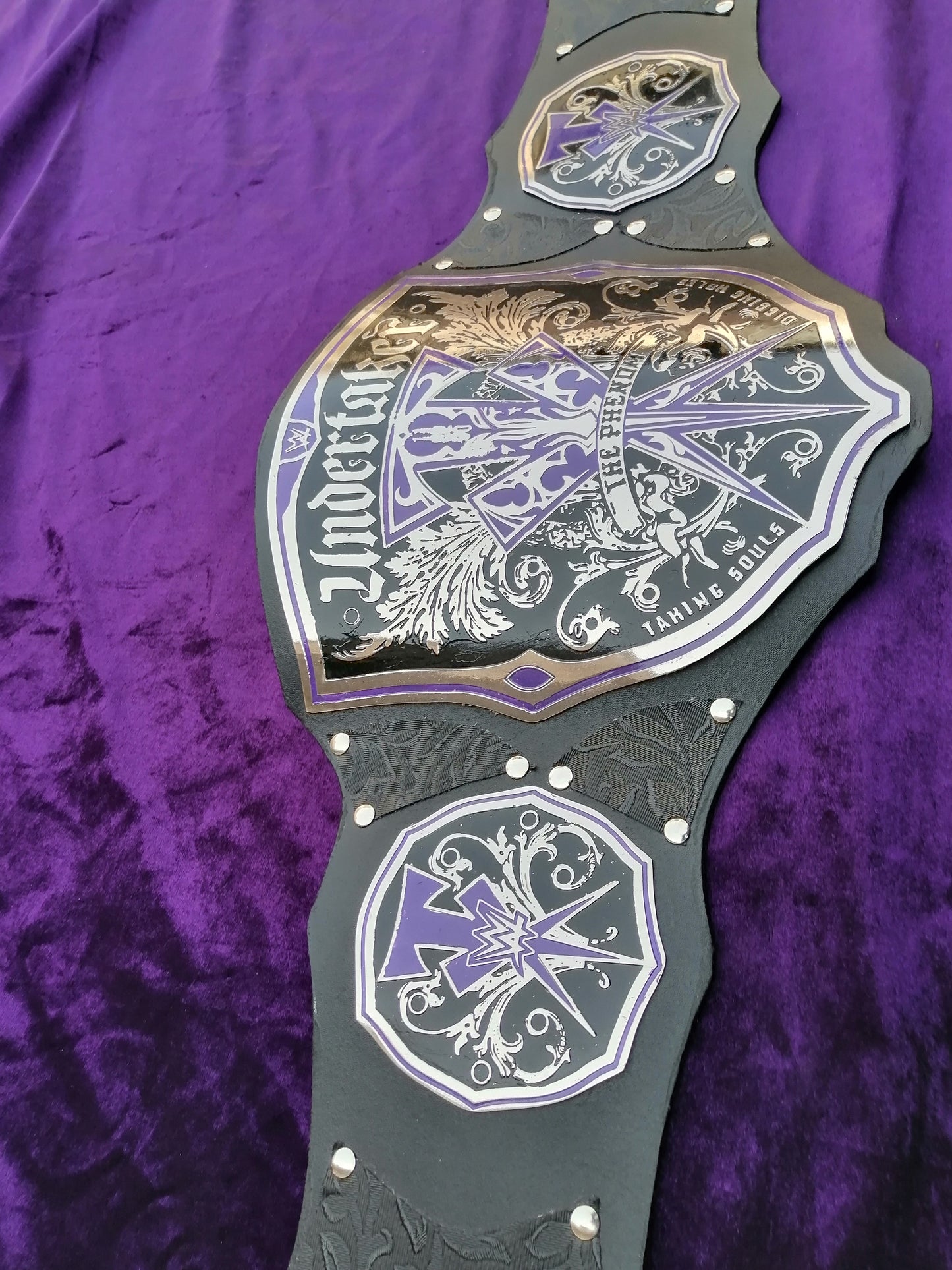 Undertaker World Heavyweight Wrestling Championship Title Belt Replica 2MM