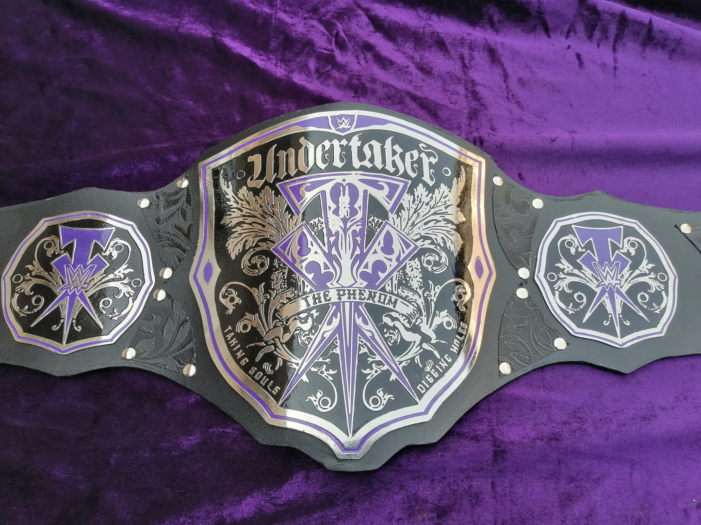 Undertaker World Heavyweight Wrestling Championship Title Belt Replica 2MM