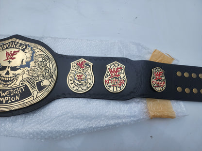 Smoking Skull Attitude Era Heavyweight Championship Skull Belt Replica 4MM