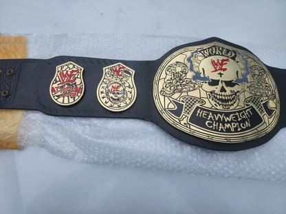 Smoking Skull Attitude Era Heavyweight Championship Skull Belt Replica 4MM
