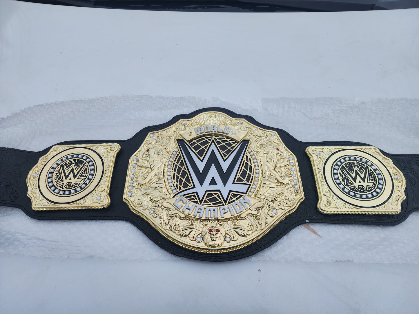 2023 WORLD HEAVYWEIGHT CHAMPIONSHIP REPLICA TITLE BRASS BELT ADULT SIZE 8MM 3D plates
