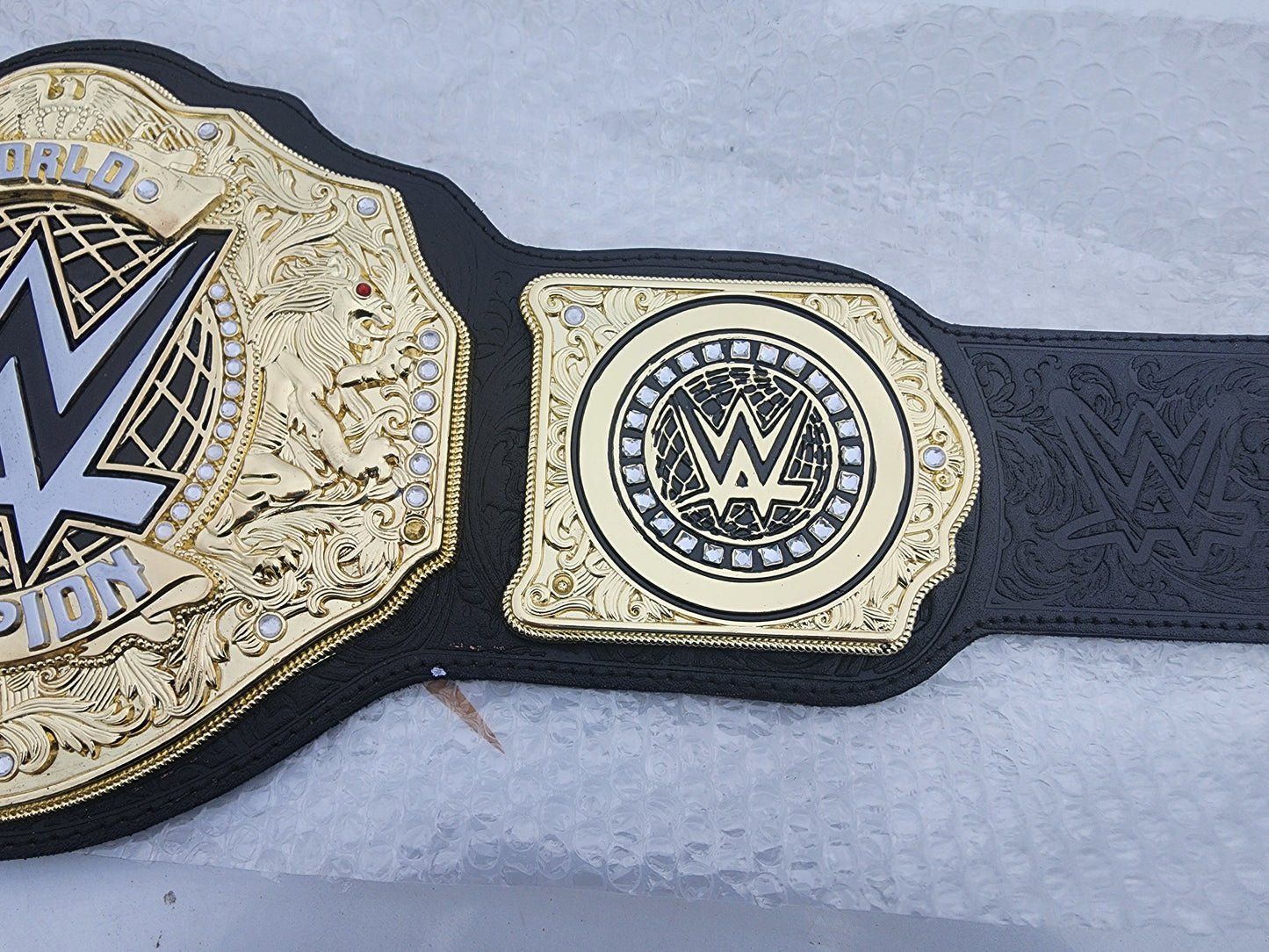 2023 WORLD HEAVYWEIGHT CHAMPIONSHIP REPLICA TITLE BRASS BELT ADULT SIZE 8MM 3D plates