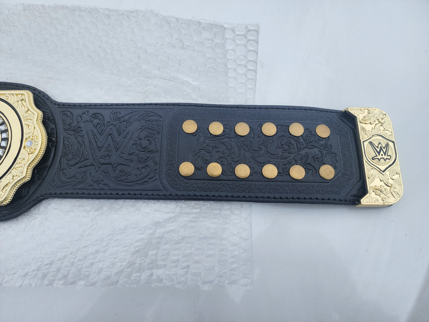 2023 WORLD HEAVYWEIGHT CHAMPIONSHIP REPLICA TITLE BRASS BELT ADULT SIZE 8MM 3D plates