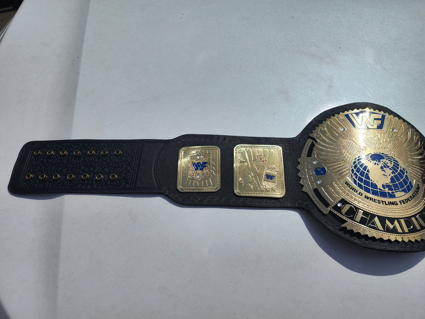 Block Logo Big Eagle Heavyweight Wrestling Championship belt 2MM