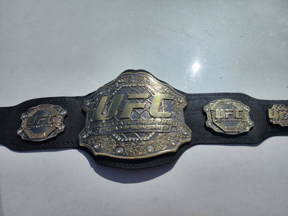 8mm Thick Plates Classic UFC. Fighter Boxing Championship Belt Adults