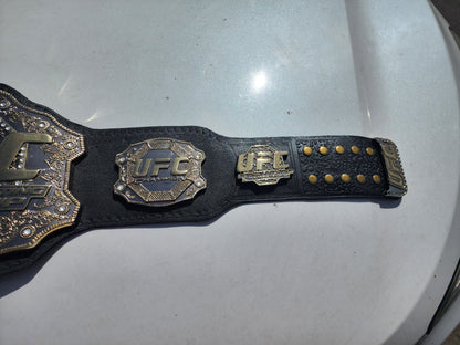 8mm Thick Plates Classic UFC. Fighter Boxing Championship Belt Adults