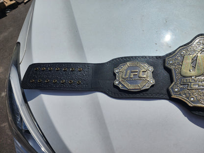 8mm Thick Plates Classic UFC. Fighter Boxing Championship Belt Adults