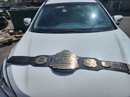 8mm Thick Plates Classic UFC. Fighter Boxing Championship Belt Adults
