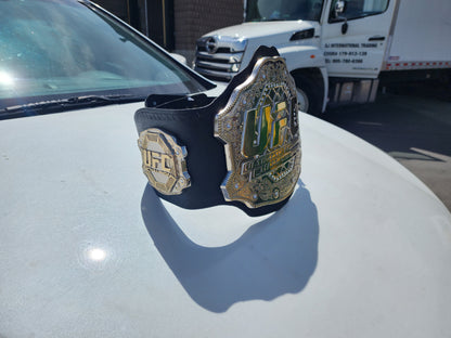 8mm Thick Plates Classic UFC. Fighter Boxing Championship Belt Adults