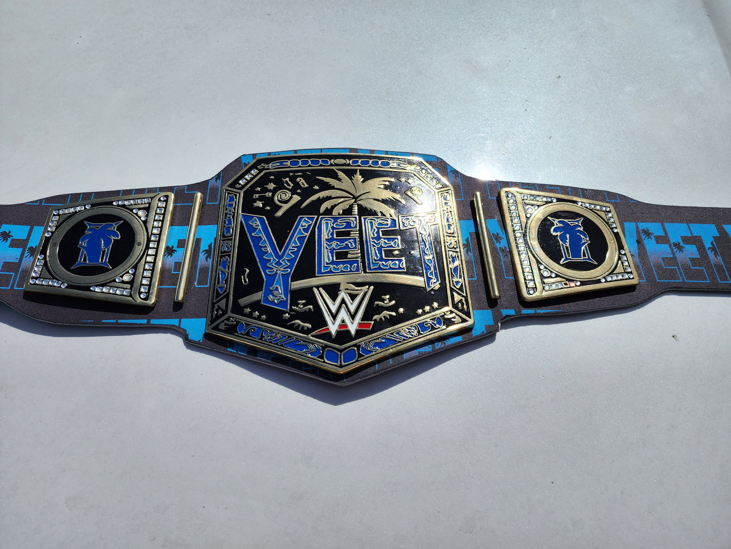 New YEET Heavyweight Wrestling Championship Title Belt Replica 4MM