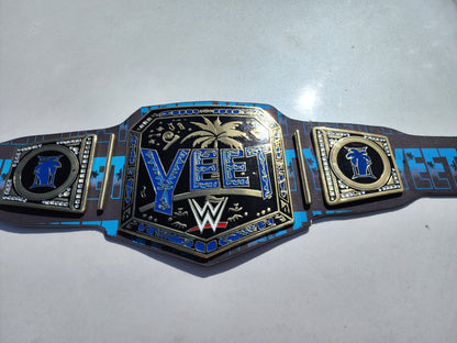 New YEET Heavyweight Wrestling Championship Title Belt Replica 4MM
