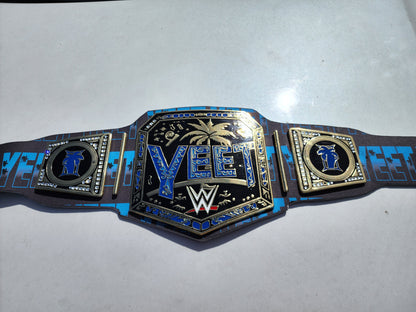 New YEET Heavyweight Wrestling Championship Title Belt Replica 4MM