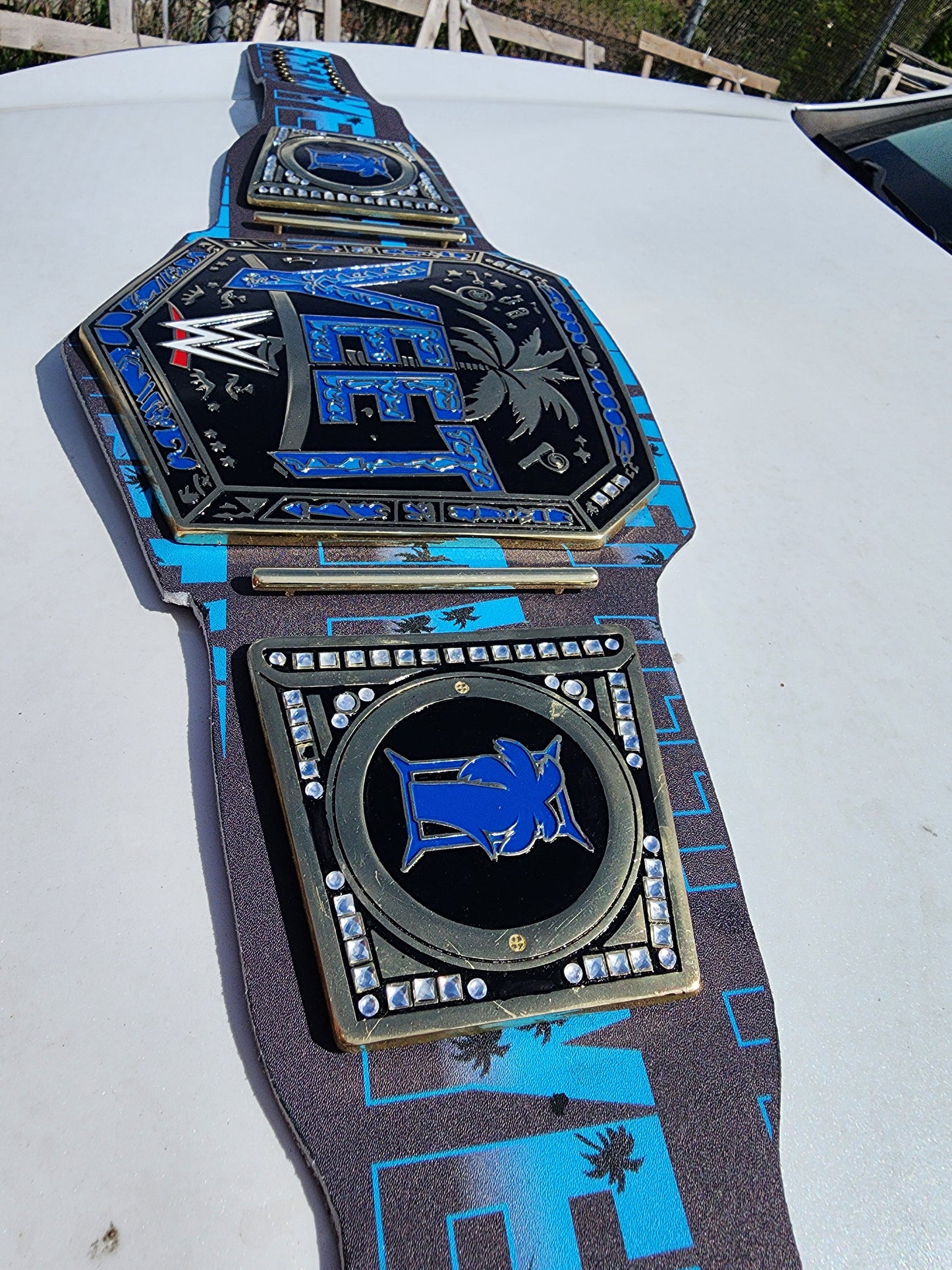 New YEET Heavyweight Wrestling Championship Title Belt Replica 4MM