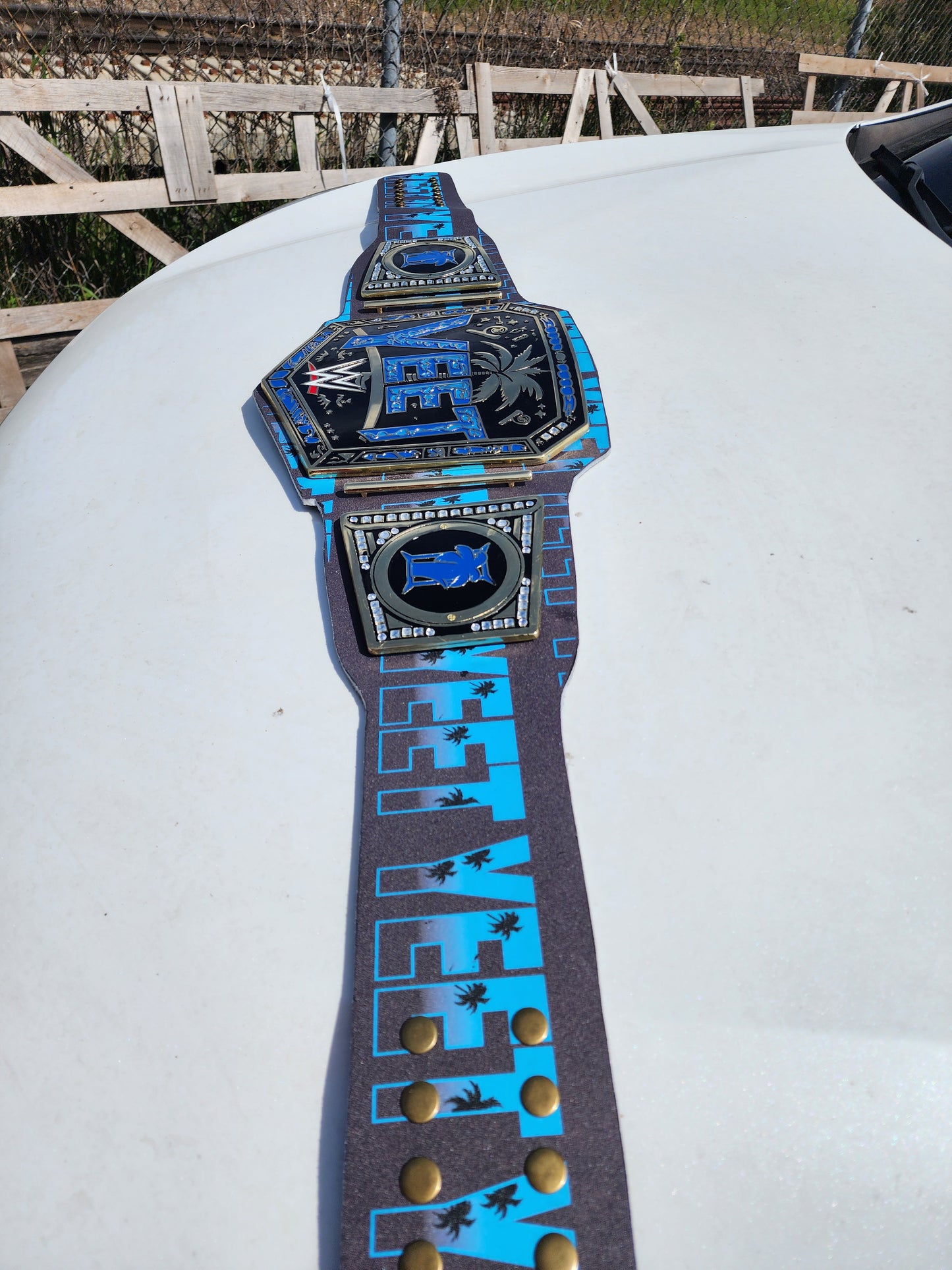 New YEET Heavyweight Wrestling Championship Title Belt Replica 4MM