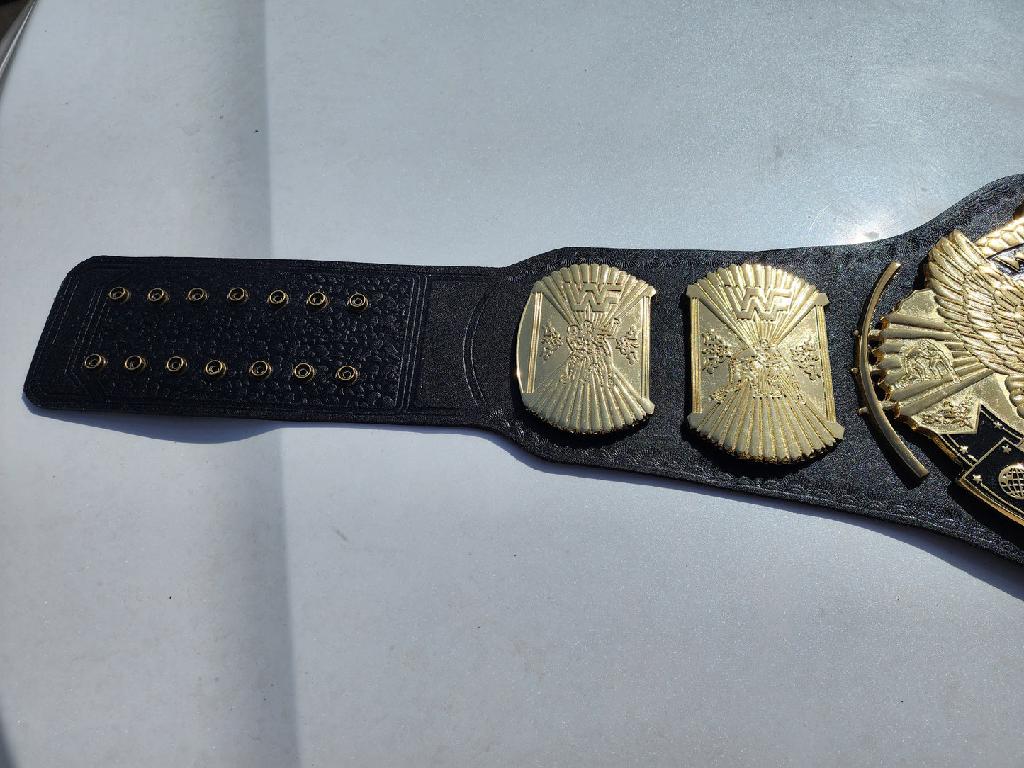 WWF Winged Eagle World Heavyweight Championship Replica Belt Gold 4MM