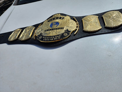 WWF Winged Eagle World Heavyweight Championship Replica Belt Gold 4MM
