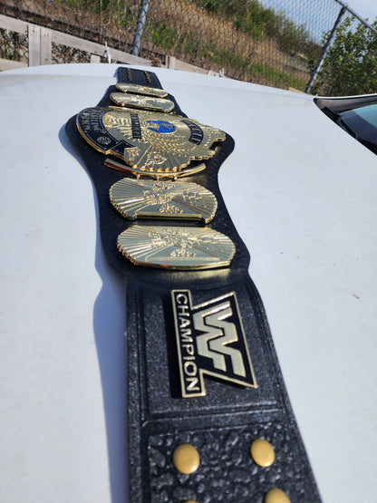 WWF Winged Eagle World Heavyweight Championship Replica Belt Gold 4MM