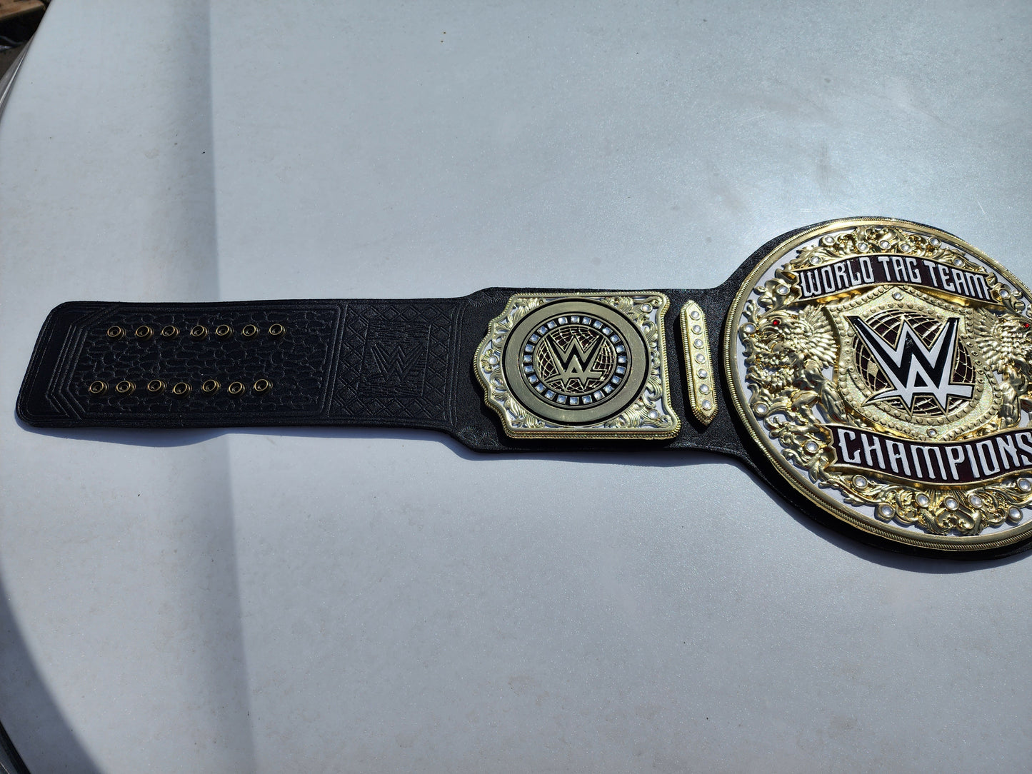 2024 World Tag Team World Heavyweight Championship Replica Title Belt thick plates 3D belt