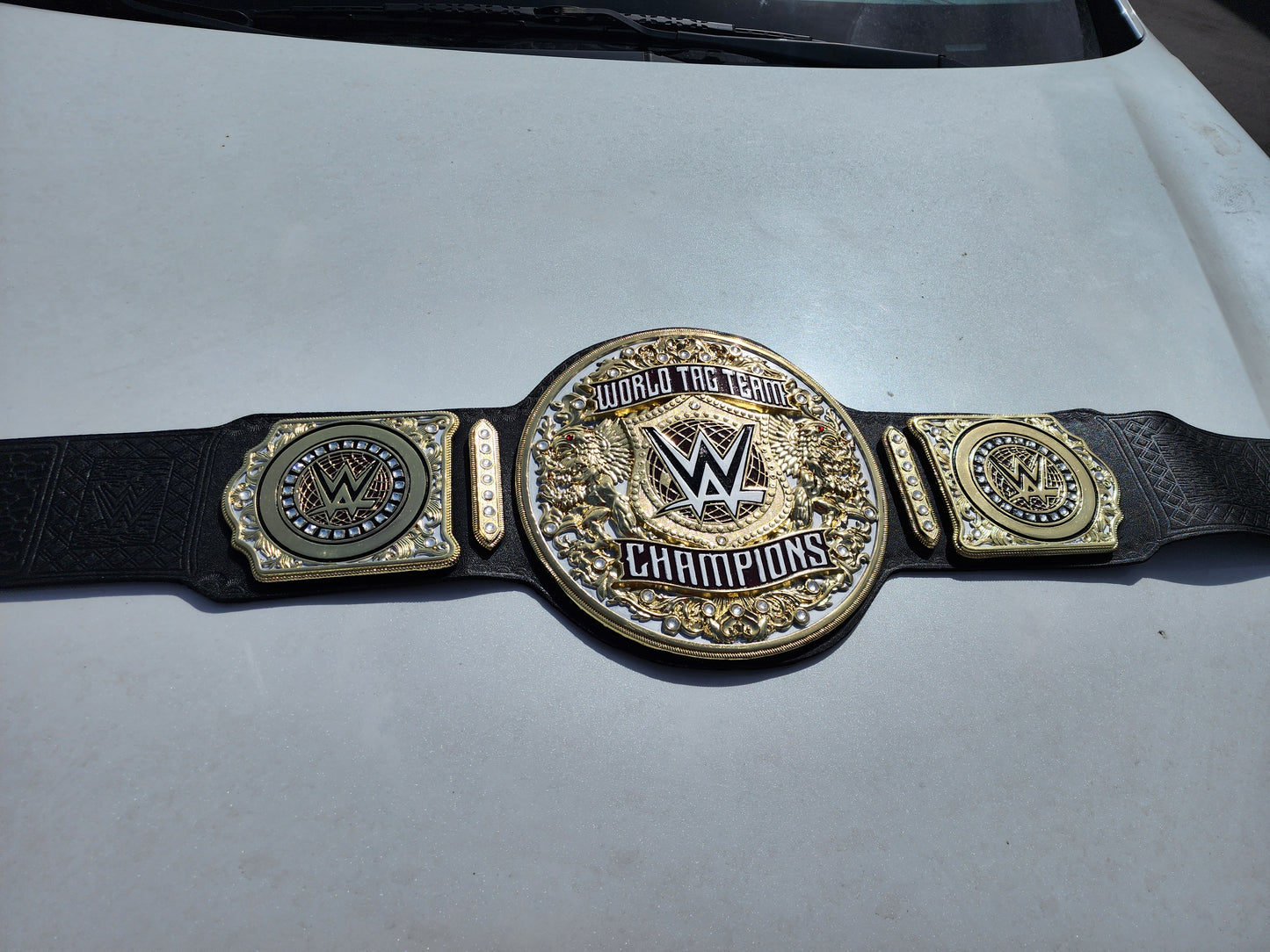 2024 World Tag Team World Heavyweight Championship Replica Title Belt thick plates 3D belt