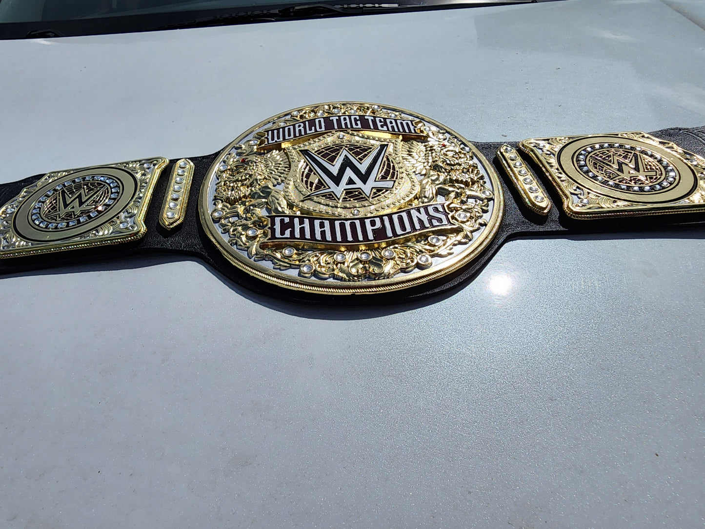2024 World Tag Team World Heavyweight Championship Replica Title Belt thick plates 3D belt