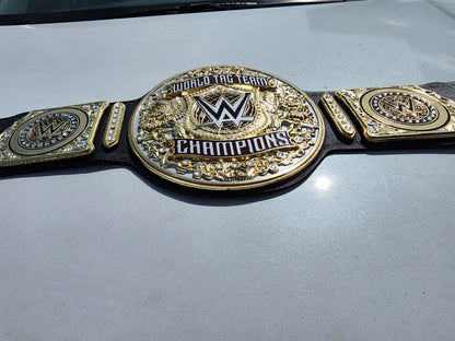 2024 World Tag Team World Heavyweight Championship Replica Title Belt thick plates 3D belt