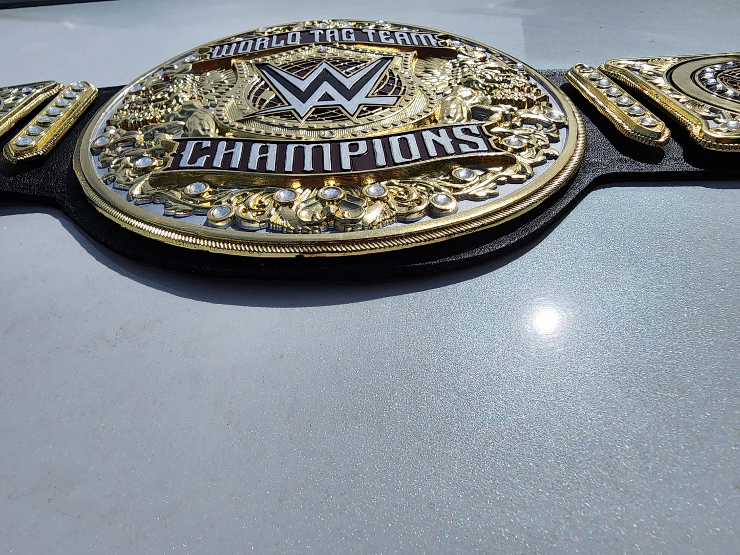 2024 World Tag Team World Heavyweight Championship Replica Title Belt thick plates 3D belt