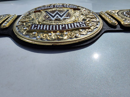2024 World Tag Team World Heavyweight Championship Replica Title Belt thick plates 3D belt