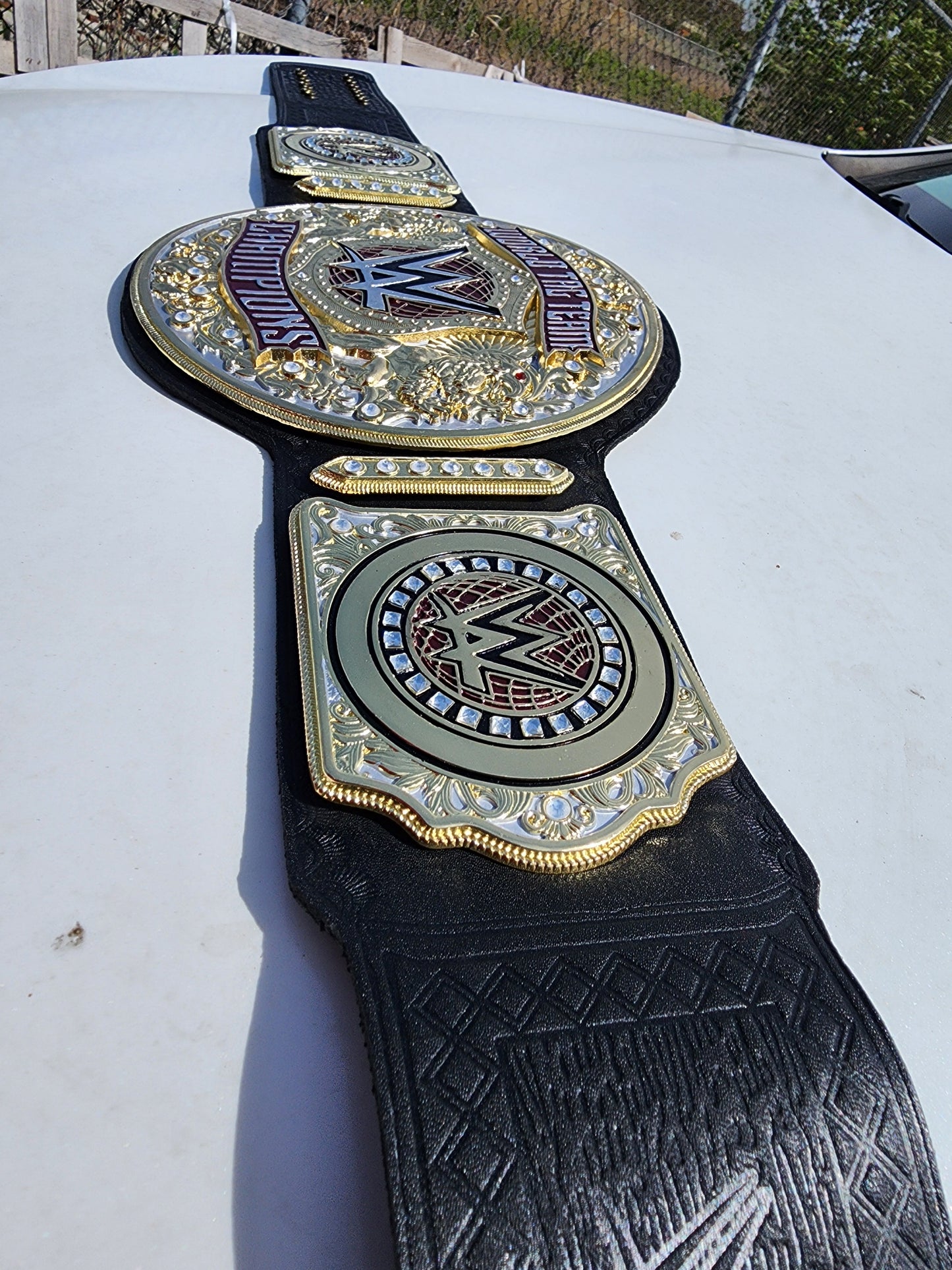 2024 World Tag Team World Heavyweight Championship Replica Title Belt thick plates 3D belt