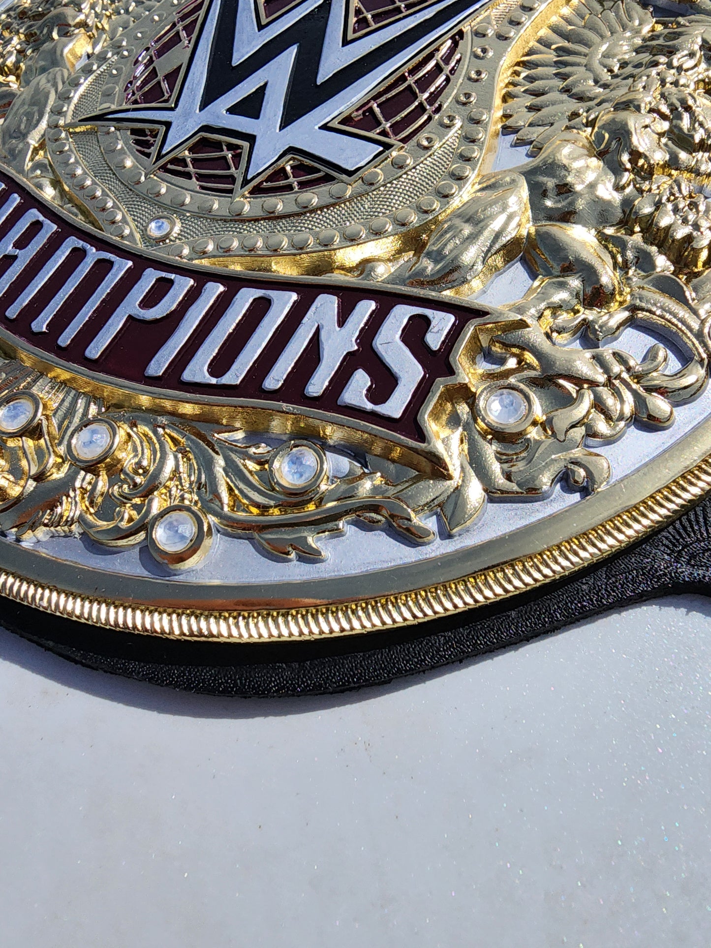 2024 World Tag Team World Heavyweight Championship Replica Title Belt thick plates 3D belt