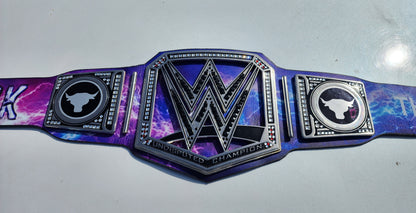 The Rock Undisputed WWE Universal Championship Replica Belt - Purple Bull 4MM