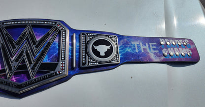 The Rock Undisputed WWE Universal Championship Replica Belt - Purple Bull 4MM