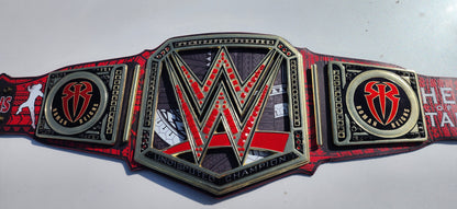 Roman Reigns Undisputed WWE Championship Replica Belt - Tribal Chief Red 4MM