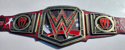 Roman Reigns Undisputed WWE Championship Replica Belt - Tribal Chief Red 4MM