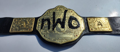 nWo World Heavyweight Championship Replica Belt 6MM Thick plates