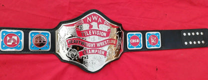 Nwa Television Heavyweight Wrestling Championship Belt  4MM ZINC
