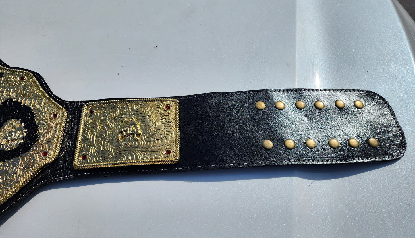 nWo World Heavyweight Championship Replica Belt 6MM Thick plates