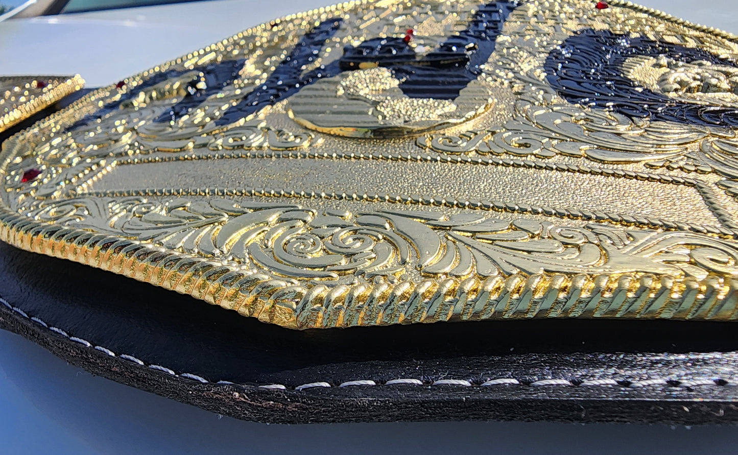 nWo World Heavyweight Championship Replica Belt 6MM Thick plates