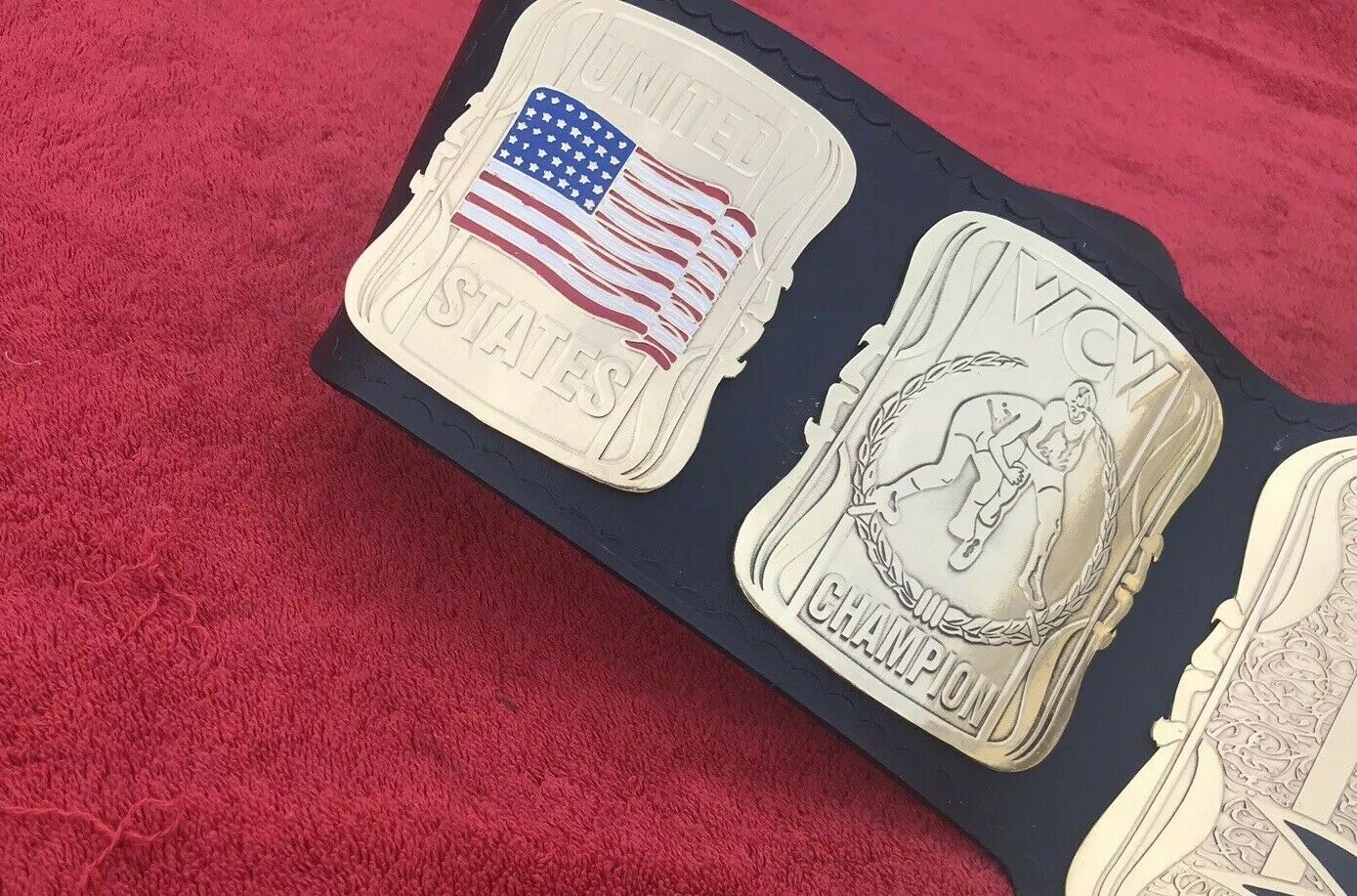 Wcw United States Heavy Weight Championship belt 2MM