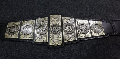 Lucha Underground Gift of GOD Championship Replica Belt Adult Size 4MM thick plates