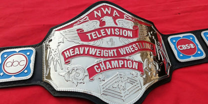 Nwa Television Heavyweight Wrestling Championship Belt  4MM ZINC