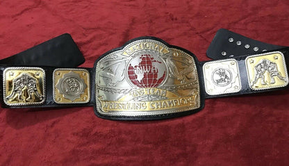 Nwa Nation Tag Team Belt In 4mm Zinc Deep Etching