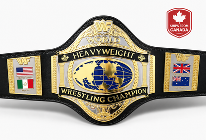 HULK HOGAN 86 WORLD HEAVYWEIGHT WRESTLING CHAMPIONSHIP Belt Replica 4mm