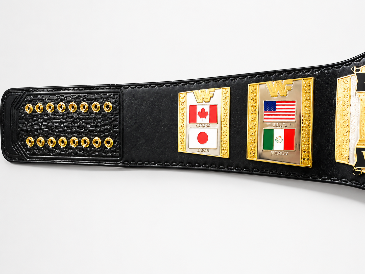 HULK HOGAN 86 WORLD HEAVYWEIGHT WRESTLING CHAMPIONSHIP Belt Replica 4mm
