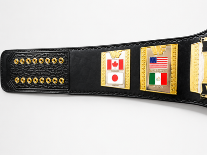 HULK HOGAN 86 WORLD HEAVYWEIGHT WRESTLING CHAMPIONSHIP Belt Replica 4mm