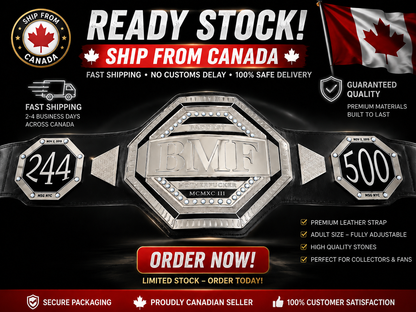 UFC BMF Championship Belt Replica 2MM
