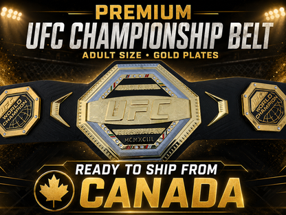 UFC LEGACY CHAMPIONSHIP Title belt Replica Adult size 3D belt