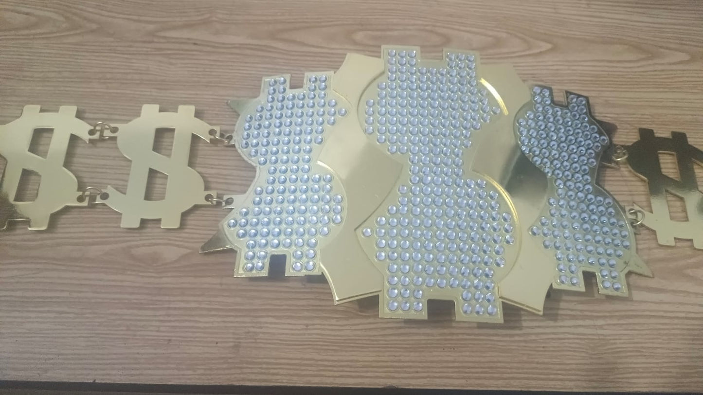 Million Dollar Man Wrestling Championship Belt 4MM