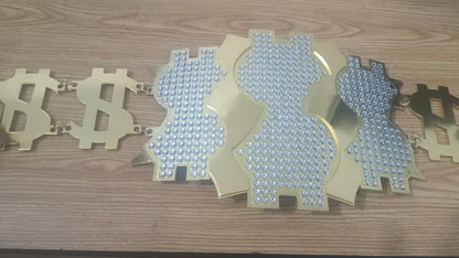 Million Dollar Man Wrestling Championship Belt 4MM