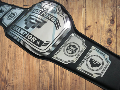 Beer Pong Championship Belt New Enforcer Model High quality Metal plates hand crafted